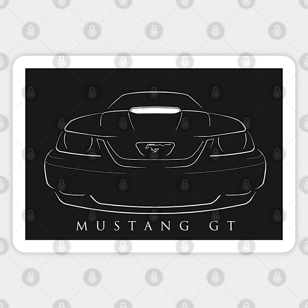 Ford Mustang GT Magnet by mal_photography